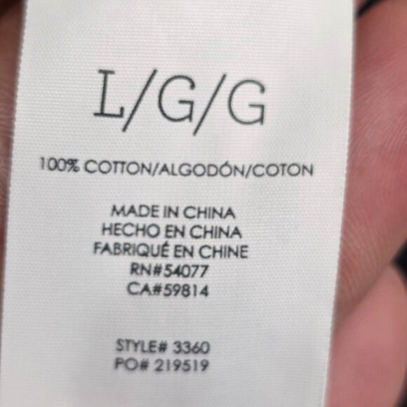 Cabi Open-Back Knit Boho Sweater Dark Navy Blue L Women's - Picture 9 of 9